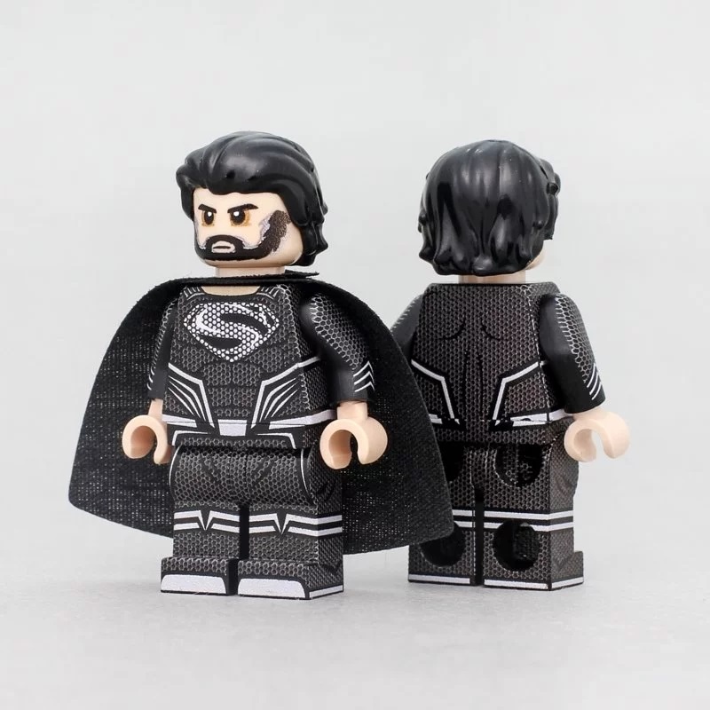 Leyile Black Superman CrazyMinifigs